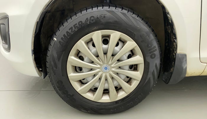 2015 Maruti Swift LXI (O), CNG, Manual, 74,392 km, Left Front Wheel