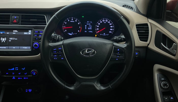 2018 Hyundai Elite i20 ASTA 1.2 (O), Petrol, Manual, 51,744 km, Steering Wheel Close Up