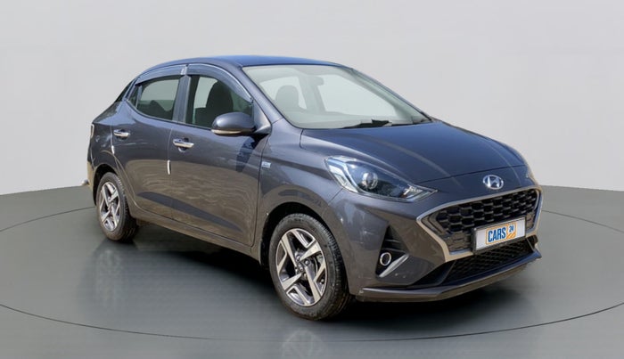 2022 Hyundai AURA SX PLUS 1.2 AMT CRDI, Diesel, Automatic, 28,673 km, Right Front Diagonal