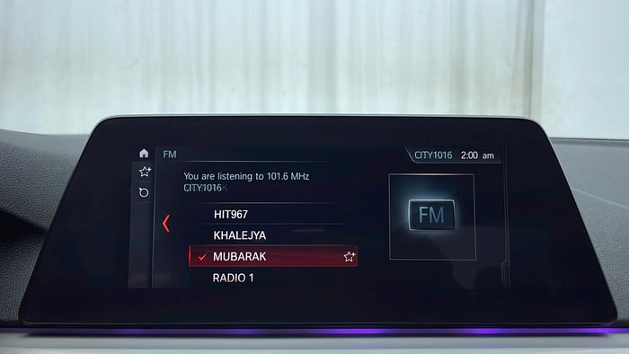 BMW 520I-Infotainment System