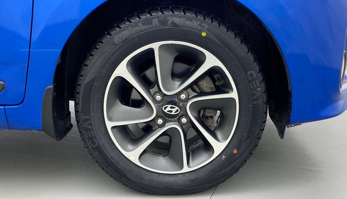 2017 Hyundai Grand i10 ASTA 1.2 KAPPA VTVT, Petrol, Manual, 45,959 km, Right Front Wheel