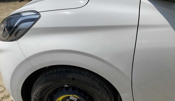2020 Hyundai AURA SX+ 1.0 TURBO GDI MT, Petrol, Manual, 882 km, Left fender - Minor scratches