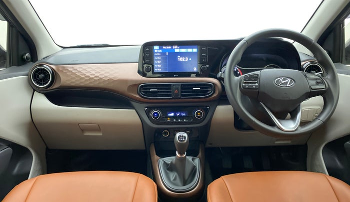 2021 Hyundai AURA SX 1.2 (O), Petrol, Manual, 30,477 km, Dashboard