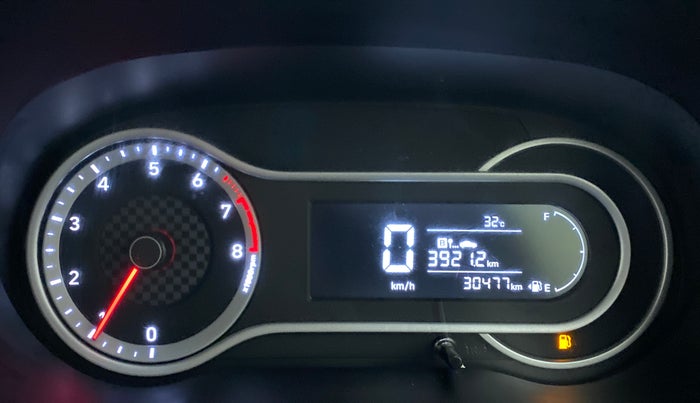 2021 Hyundai AURA SX 1.2 (O), Petrol, Manual, 30,477 km, Odometer Image