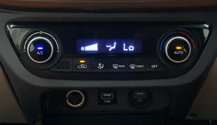 2021 Hyundai AURA SX 1.2 (O), Petrol, Manual, 30,477 km, Automatic Climate Control