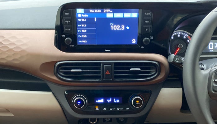 2021 Hyundai AURA SX 1.2 (O), Petrol, Manual, 30,477 km, Air Conditioner