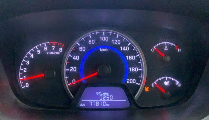2014 Hyundai Grand i10 SPORTZ 1.2 KAPPA VTVT, Petrol, Manual, 77,919 km, Odometer Image