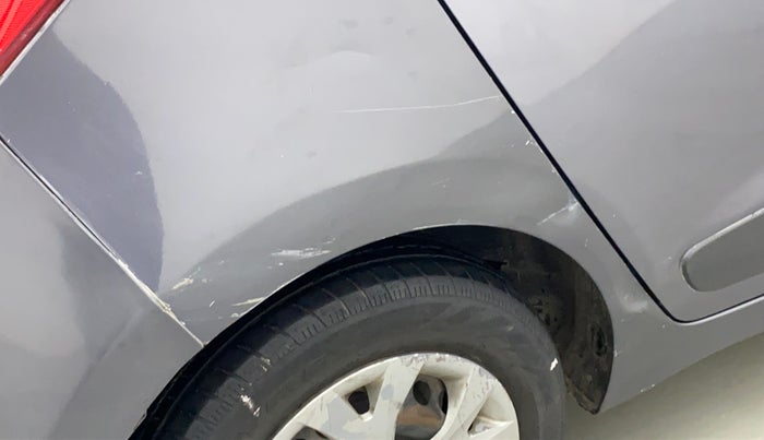 2014 Hyundai Grand i10 SPORTZ 1.2 KAPPA VTVT, Petrol, Manual, 77,919 km, Right quarter panel - Slightly dented