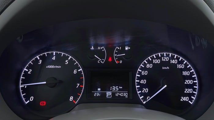NISSAN SENTRA-Odometer View