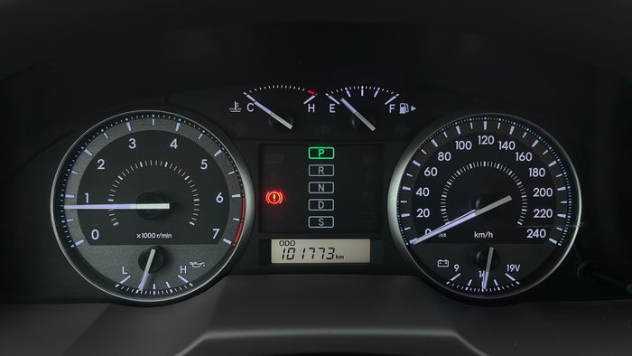 TOYOTA LAND CRUISER-Odometer View