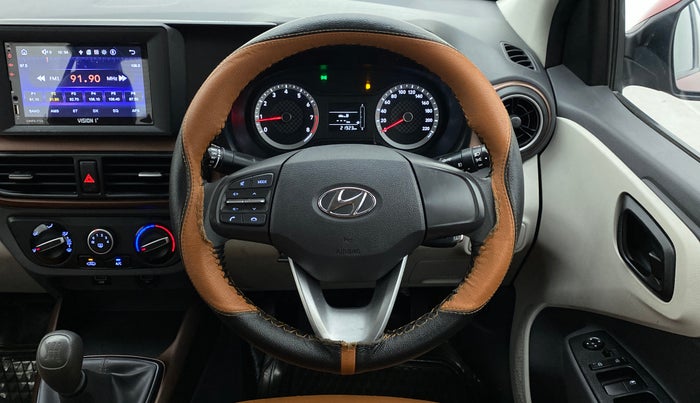 2020 Hyundai AURA S 1.2, Petrol, Manual, 21,923 km, Steering Wheel Close Up