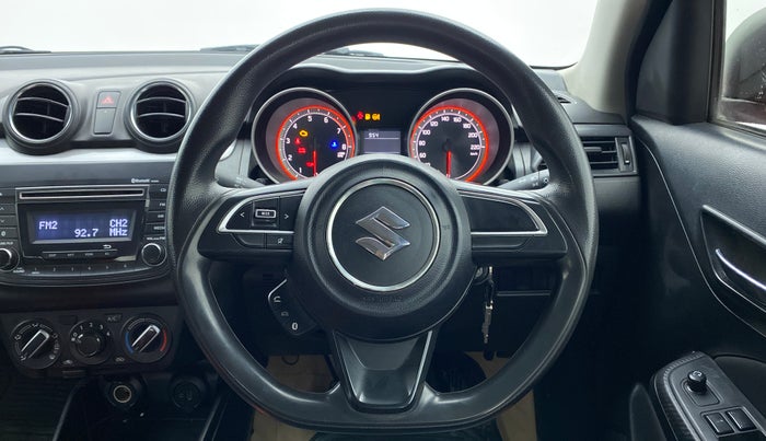 2018 Maruti Swift VXI D, Petrol, Manual, 58,072 km, Steering Wheel