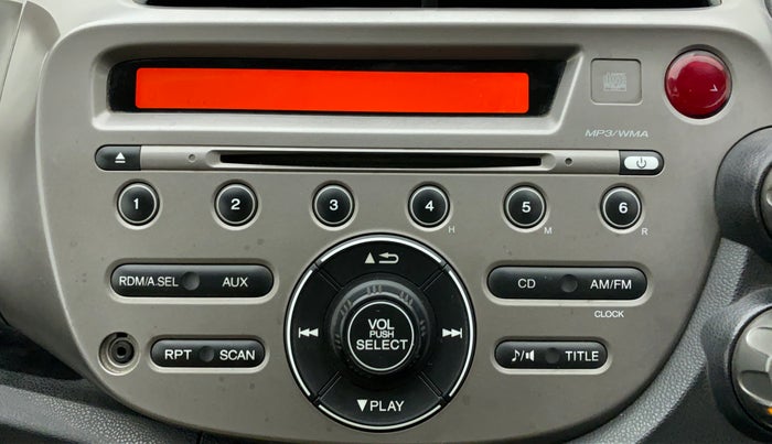 2012 Honda Jazz 1.2L I-VTEC SELECT, Petrol, Manual, 51,440 km, Infotainment system - Display is damaged