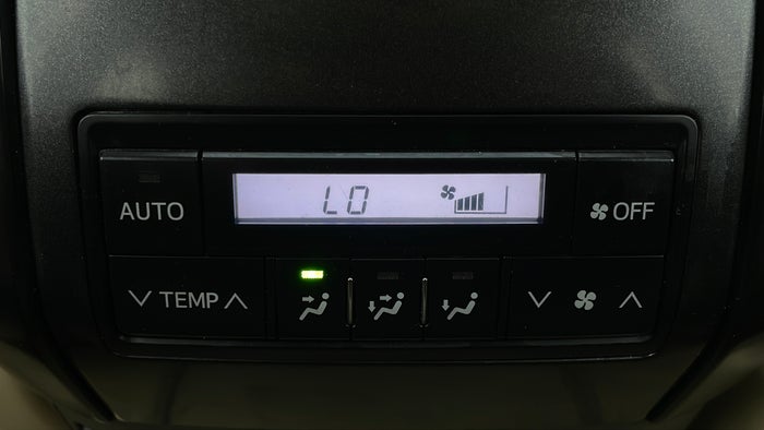 TOYOTA PRADO-Rear AC Temperature Control