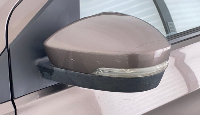 2017 Tata TIGOR Revotron XT, Petrol, Manual, 12,420 km, Left rear-view mirror - Indicator light has minor damage