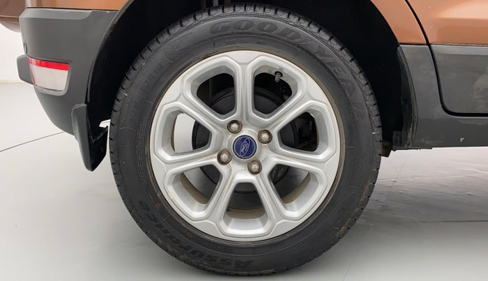 2019 Ford Ecosport TITANIUM + 1.5L PETROL AT, Petrol, Automatic, 13,520 km, Right Rear Wheel