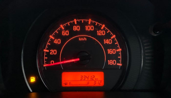 2019 Maruti New Wagon-R VXI 1.0, Petrol, Manual, 33,412 km, Odometer Image