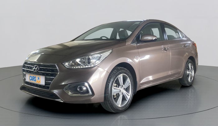 2019 Hyundai Verna 1.6 VTVT SX + AT, Petrol, Automatic, 47,944 km, Left Front Diagonal