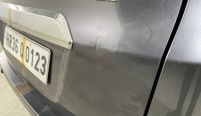 2019 Honda BR-V 1.5L I-VTEC S, Petrol, Manual, 7,839 km, Dicky (Boot door) - Minor scratches