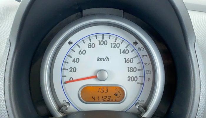 2012 Maruti Ritz VXI, Petrol, Manual, 41,115 km, Odometer Image