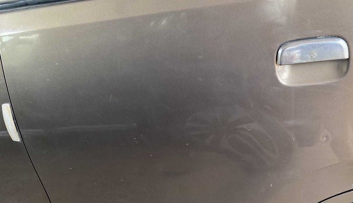 2013 Maruti Wagon R 1.0 LXI, Petrol, Manual, 47,096 km, Rear left door - Slightly dented