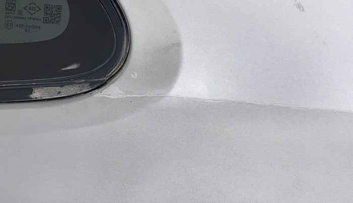 2016 Maruti Baleno SIGMA PETROL 1.2, Petrol, Manual, 58,515 km, Left quarter panel - Paint has minor damage