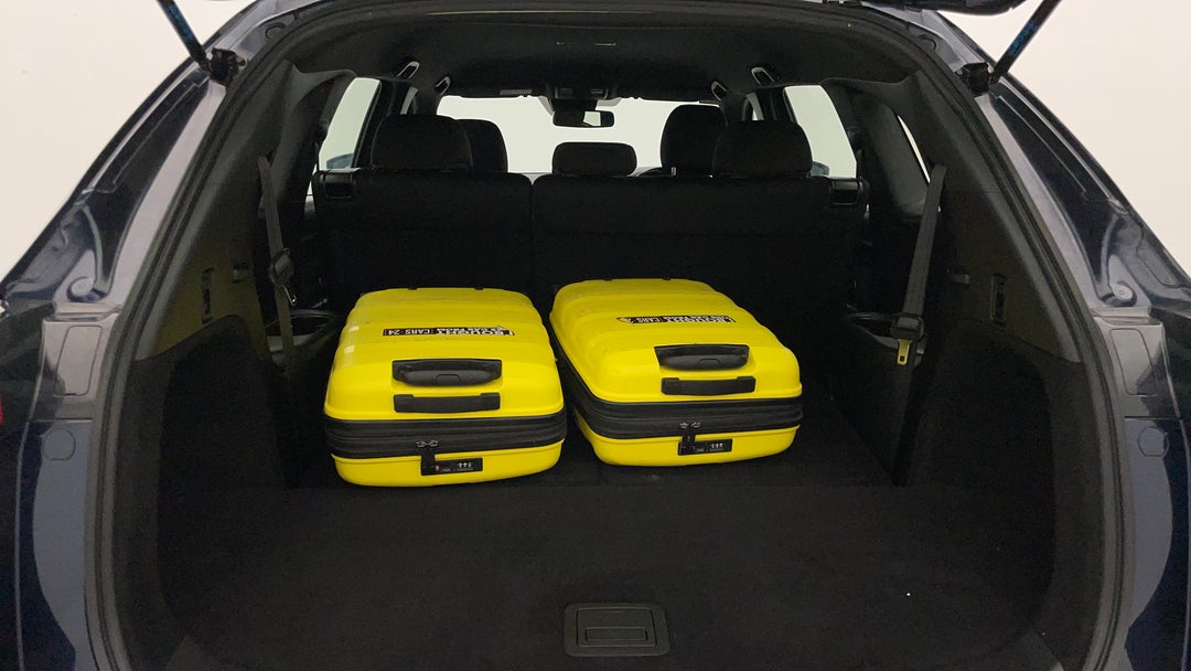 Boot Inside View with Luggage