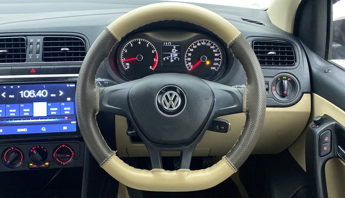 2016 Volkswagen Ameo COMFORTLINE 1.2, Petrol, Manual, 11,552 km, Steering Wheel Close Up