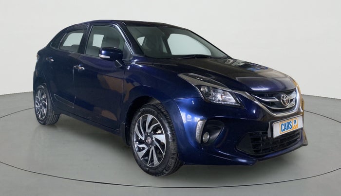 2021 Toyota Glanza V, Petrol, Manual, 58,508 km, Right Front Diagonal