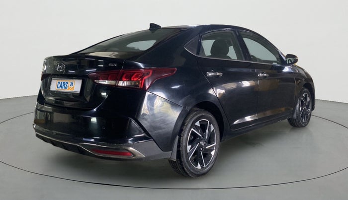 2021 Hyundai Verna SX (O)1.5 VTVT, Petrol, Manual, 77,724 km, Right Back Diagonal