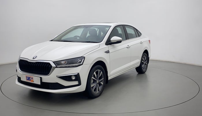 2022 Skoda SLAVIA STYLE 1.0L TSI AT, Petrol, Automatic, 2,125 km, Left Front Diagonal