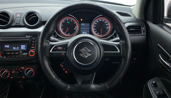 2019 Maruti Swift VXI, Petrol, Manual, 40,512 km, Steering Wheel Close Up