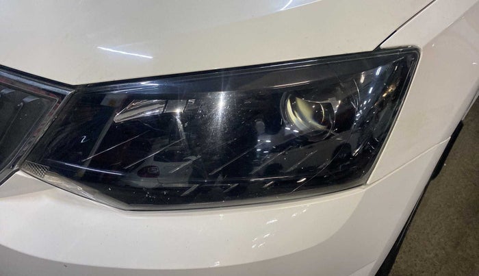 2019 Skoda Rapid 1.5 TDI MT AMBITION, Diesel, Manual, 46,027 km, Left headlight - Minor scratches