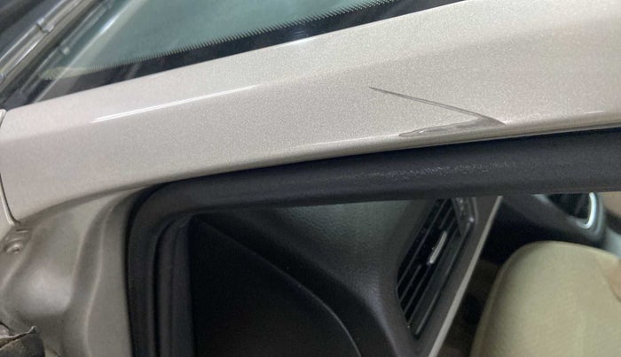 2012 Volkswagen Jetta TRENDLINE TSI, Petrol, Manual, 53,839 km, Left A pillar - Minor scratches