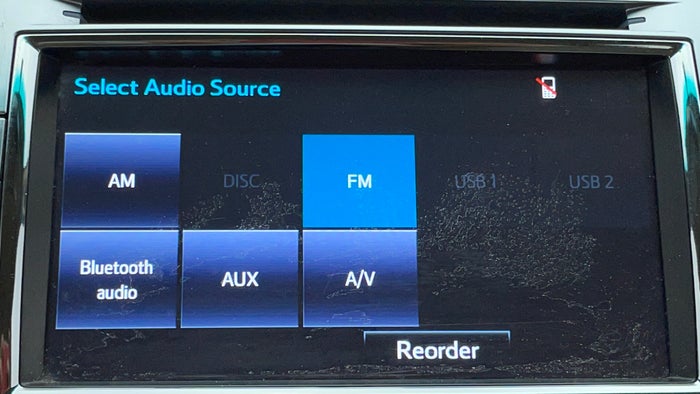 TOYOTA FORTUNER-USB Player