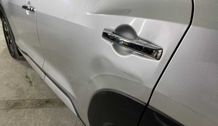 2022 Nissan MAGNITE XV TURBO CVT, Petrol, Automatic, 10,478 km, Rear left door - Minor scratches