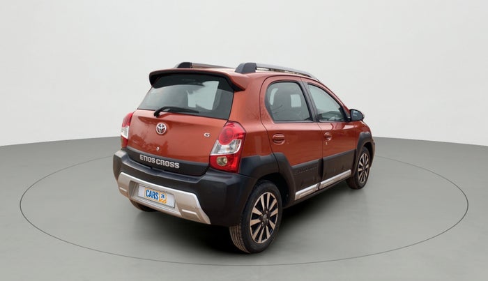 2015 Toyota Etios CROSS 1.2 G, Petrol, Manual, 23,653 km, Right Back Diagonal