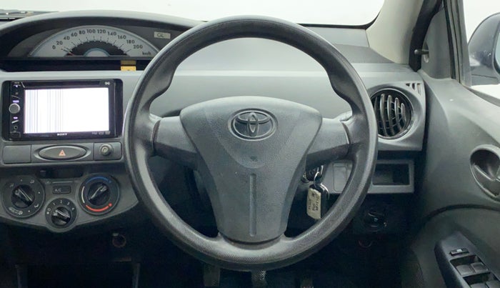 2012 Toyota Etios Liva G, Petrol, Manual, 63,341 km, Steering Wheel Close Up