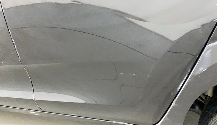 2018 Mahindra KUV 100 NXT K2 6 STR, Petrol, Manual, 51,108 km, Rear left door - Slightly dented