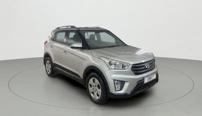 2018 Hyundai Creta E PLUS 1.6 PETROL, Petrol, Manual, 46,273 km, Right Front Diagonal