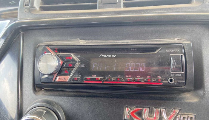 2018 Mahindra KUV 100 NXT K2+ P 6 STR, Petrol, Manual, 89,069 km, Infotainment system - AM/FM Radio - Not Working