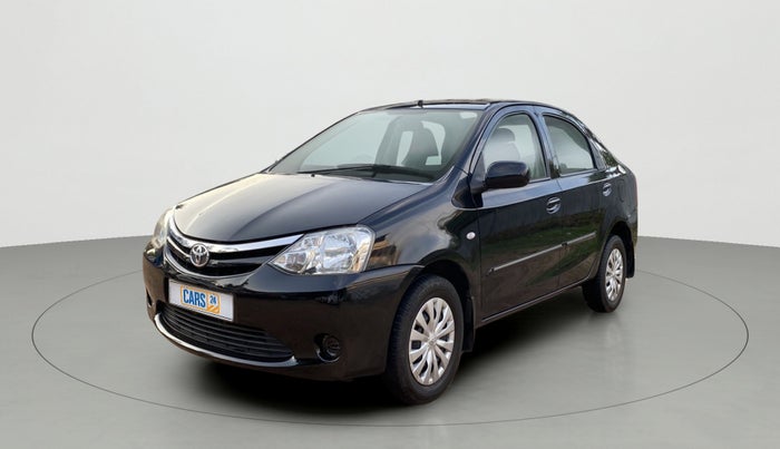 2011 Toyota Etios G, Petrol, Manual, 58,683 km, Left Front Diagonal