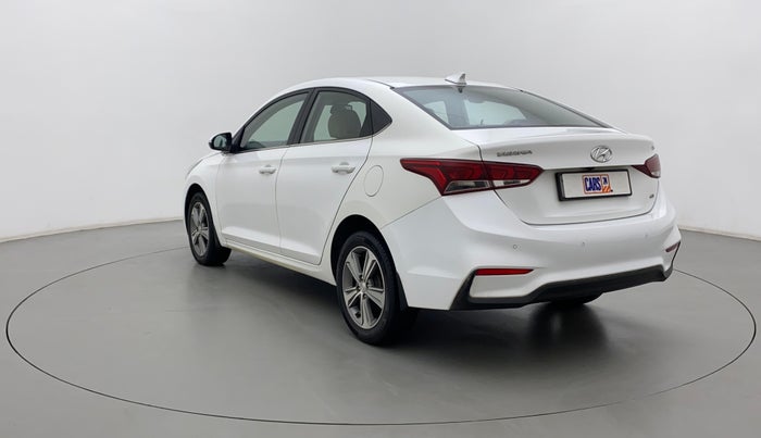 2017 Hyundai Verna 1.6 CRDI SX + AT, Diesel, Automatic, 81,948 km, Left Back Diagonal