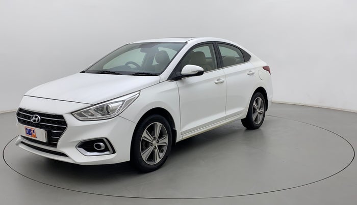 2017 Hyundai Verna 1.6 CRDI SX + AT, Diesel, Automatic, 81,948 km, Left Front Diagonal