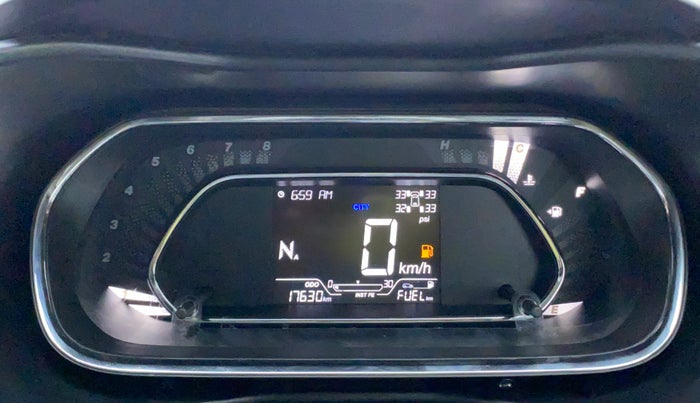 2022 Tata NEXON XZA PLUS (O) PETROL DUAL TONE, Petrol, Automatic, 17,665 km, Odometer Image