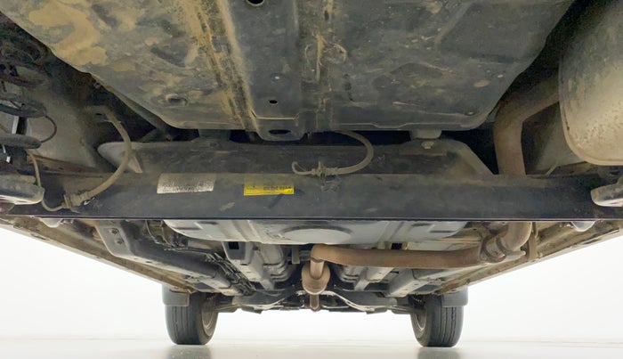 2022 Tata NEXON XZA PLUS (O) PETROL DUAL TONE, Petrol, Automatic, 17,665 km, Rear Underbody