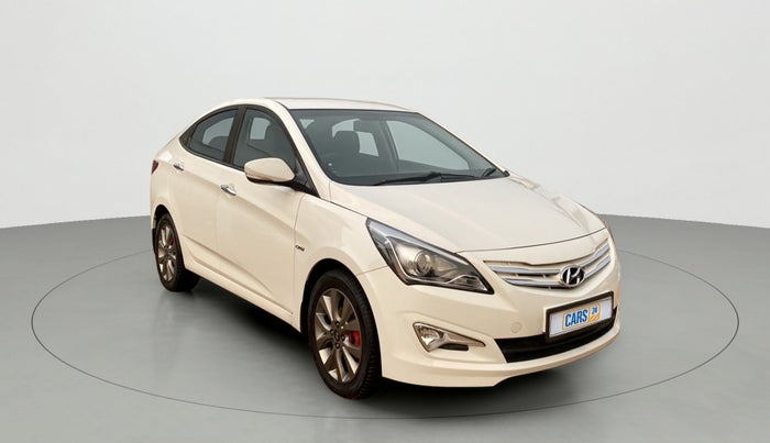 2015 Hyundai Verna FLUIDIC 1.6 CRDI S(O) 4S, Diesel, Manual, 95,690 km, Right Front Diagonal