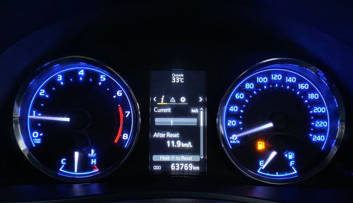 2017 Toyota Corolla Altis GL PETROL, Petrol, Manual, 63,769 km, Odometer Image