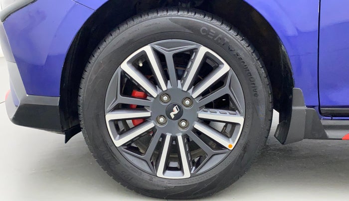 2022 Hyundai NEW I20 N LINE N8 1.0 TURBO GDI DCT DUAL TONE, Petrol, Automatic, 5,759 km, Left Front Wheel