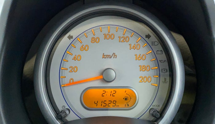 2013 Maruti Ritz VXI, Petrol, Manual, 41,529 km, Odometer Image